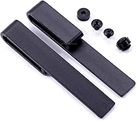 Vista 4 de Clips para cinturón de funda estilo gota (con accesorios de montaje) - (diseño de Estados Unidos) - (paquete de 2) - para hacer fundas y pasatiempos