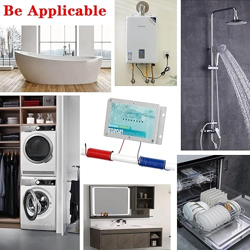 Miniatura 6 de Sistema electrónico de descalcificación de agua para toda la casa, acondicionador de agua dura sin sal, elimina la cal, evita la acumulación de