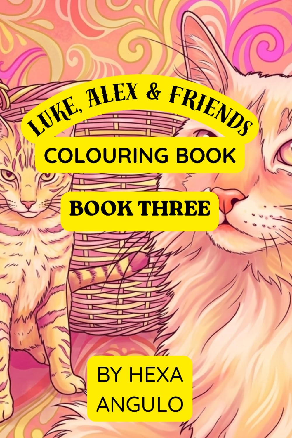Luke, Alex & Friends Colouring Book: Book Three