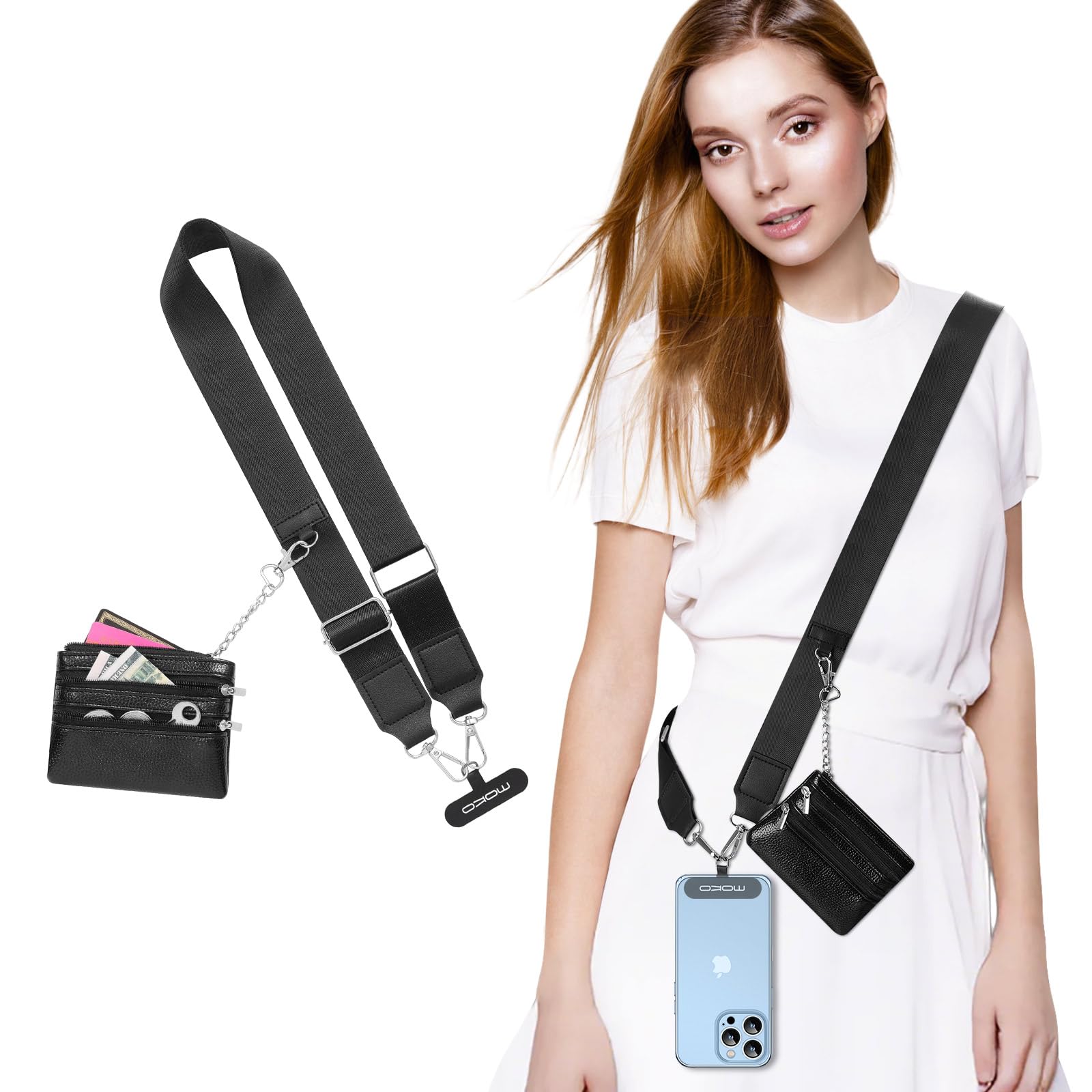 Amazon.com: MoKo Universal Phone Lanyard, Phone Crossbody Strap