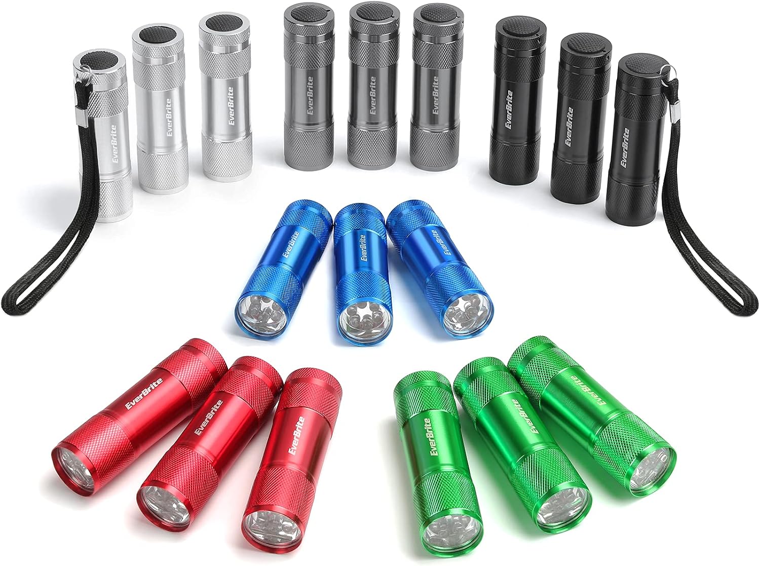 EverBrite ini Torcia LED (Verde), Torcia Portatile da 46g con Luce
