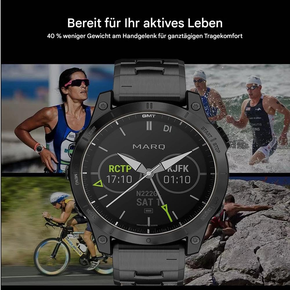 26mm Breites Titan-Schnellverschluss-Armband Kompatibel mit Instinct 3 (50 mm), Fenix 8 51mm, Fenix 6X Pro/7X Pro Plus,22mm Armband ohne Lücke für Garmin Fenix 8 47mm/E 47mm, Fenix 6 Pro/7