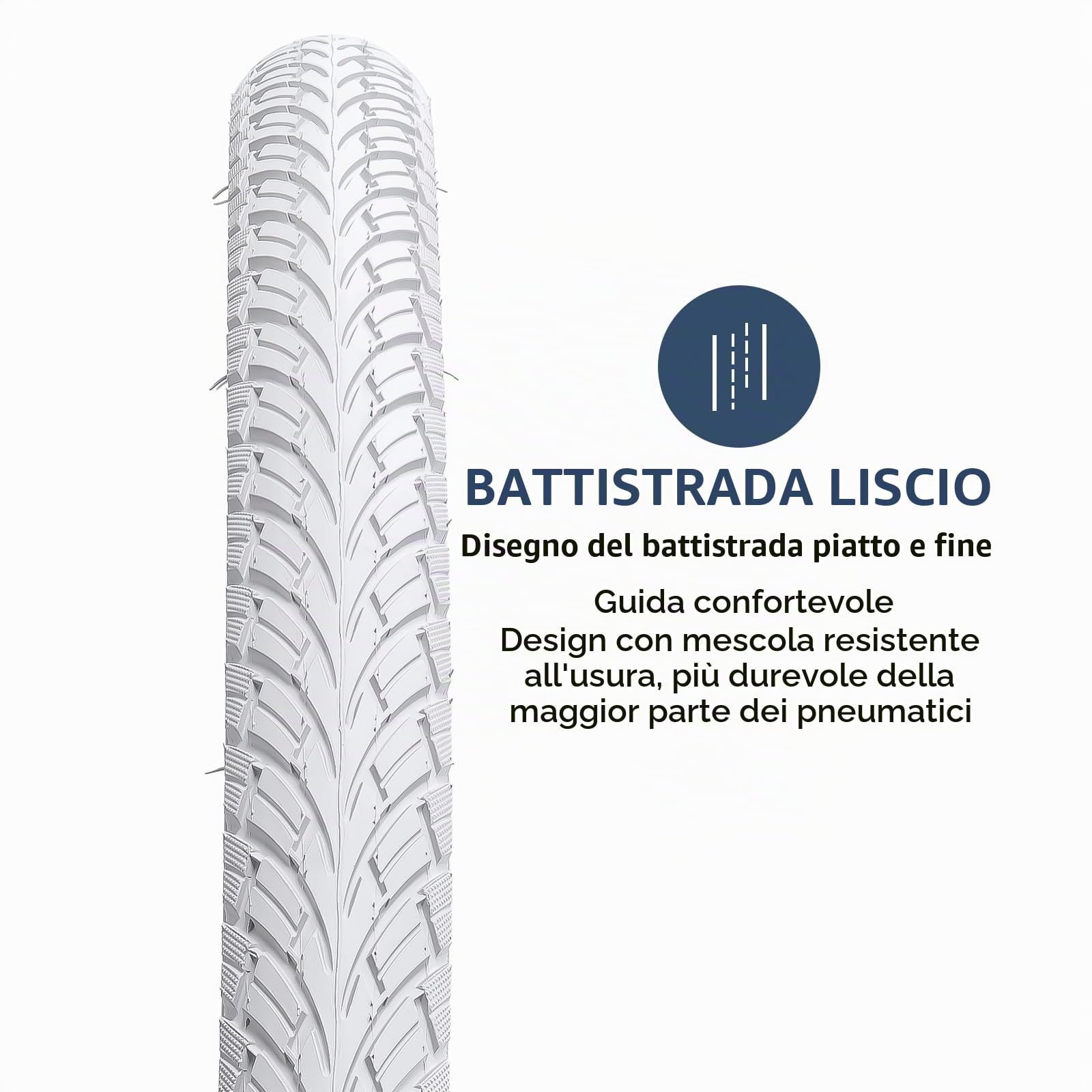YunSCM 2 pneumatici pieghevoli per bicicletta da 28 pollici, 700 x 38C, rivestimento 40-622, compatibili con 700 x 36C, 700 x 37C, 700 x 38C, 700 x 39C, 700 x 40C, pneumatici per città/strada