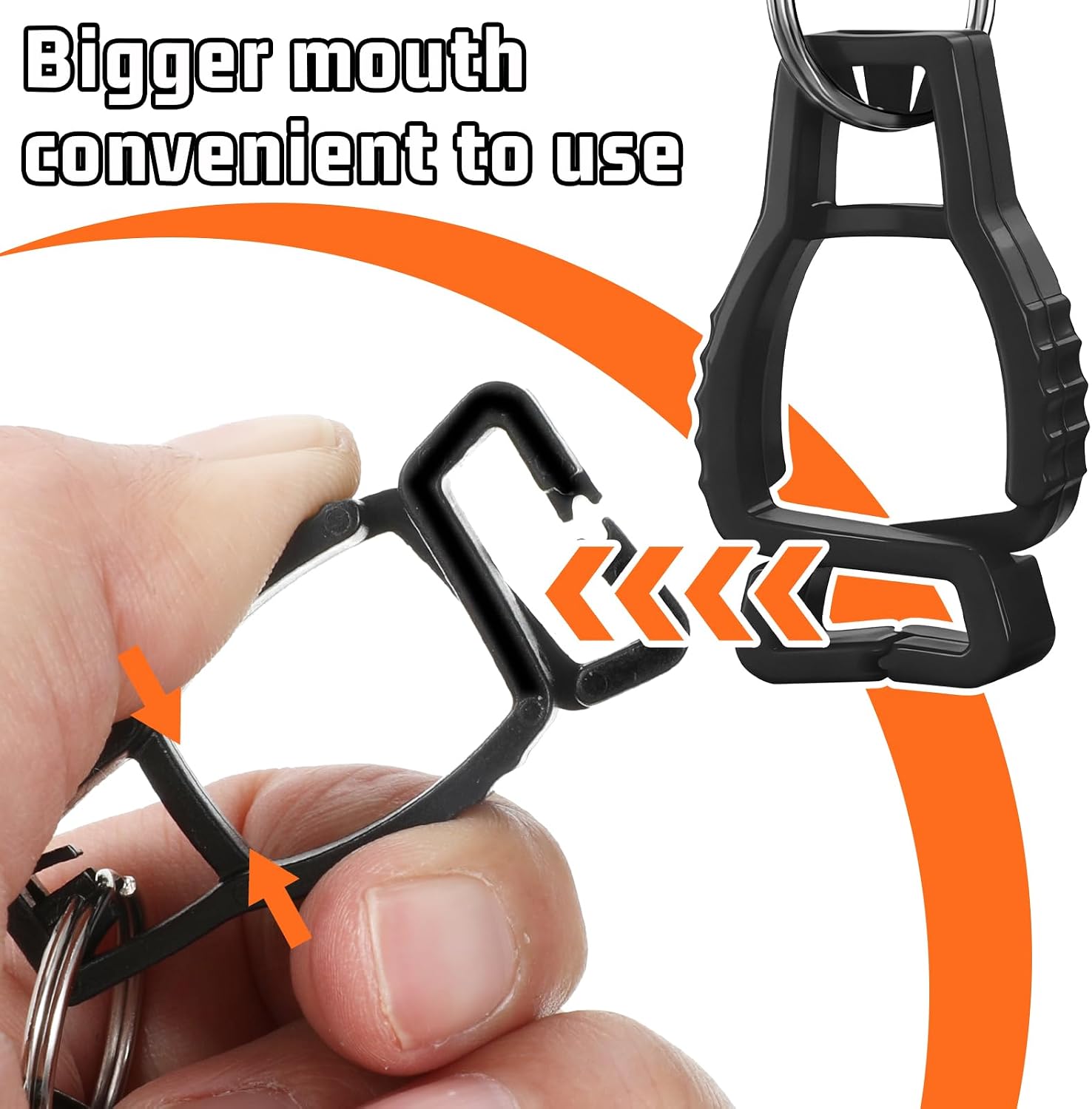 48 Pcs Glove Clips for Work Glove Holders, Work Safety Clip Glovee Holder Clip Gloves Grabber Clips Gloves Belt for Belt Loop Guard Worker Construction