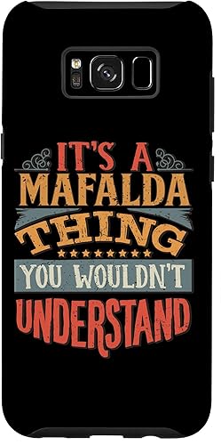 Funda con nombre para Galaxy S8+ Mafalda