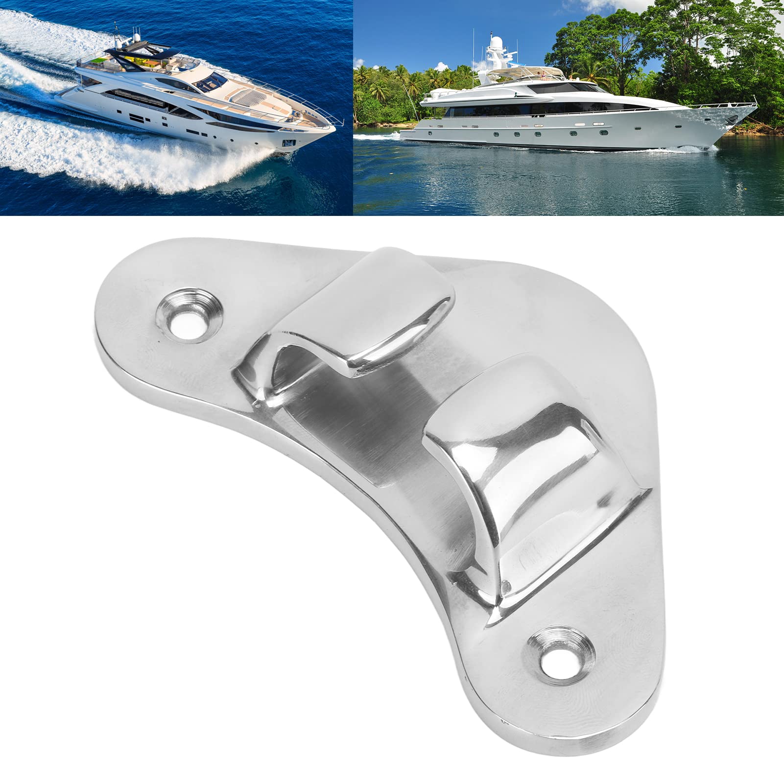 Taquet à Came En Nylon Pour Bateau - Dégagement Rapide Avec Entrée Évasée Et Anneau De Guidage, Idéal Pour Voiliers Et Navires