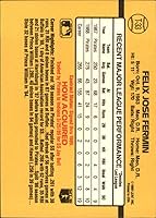 Vista 2 de 1989 Donruss Traded #33 Felix Fermin