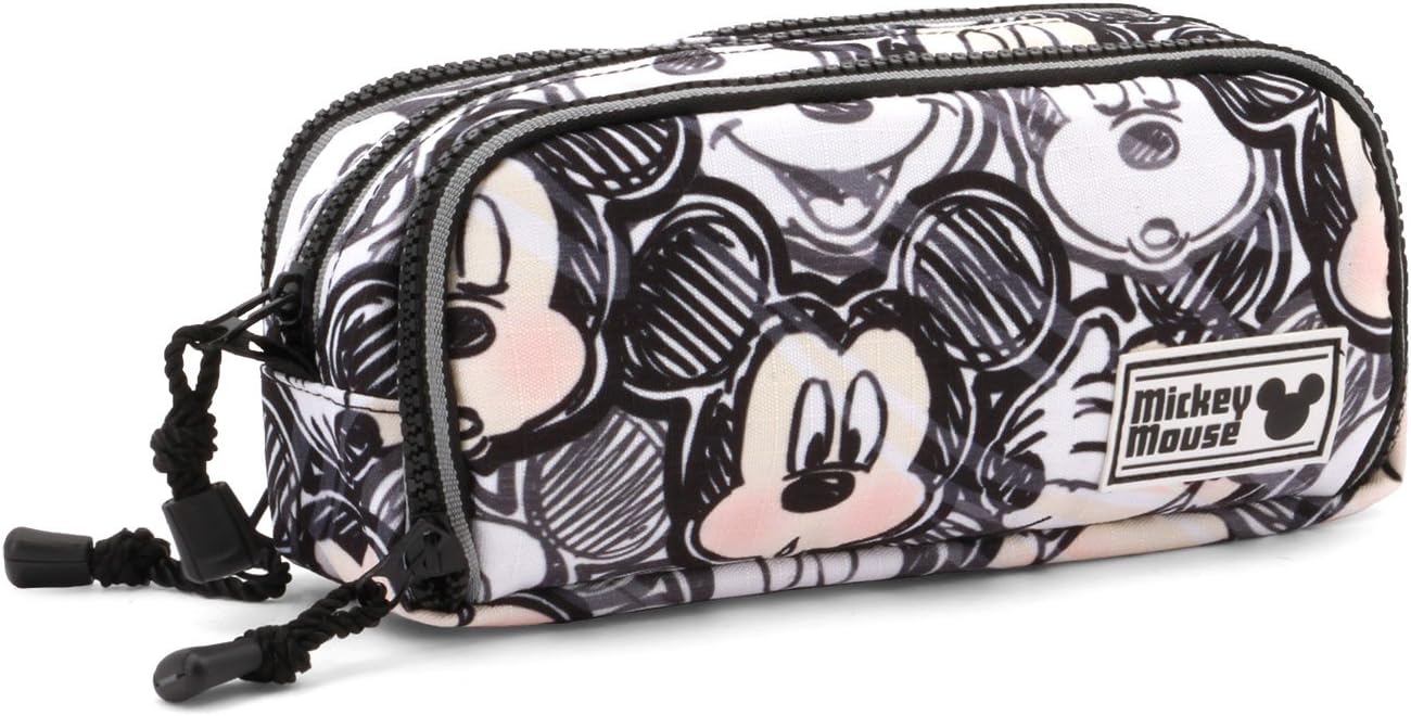 Karactermania Disney Classic Mickey Oh Boy-Note Pencil Cases, 22 cm, Black