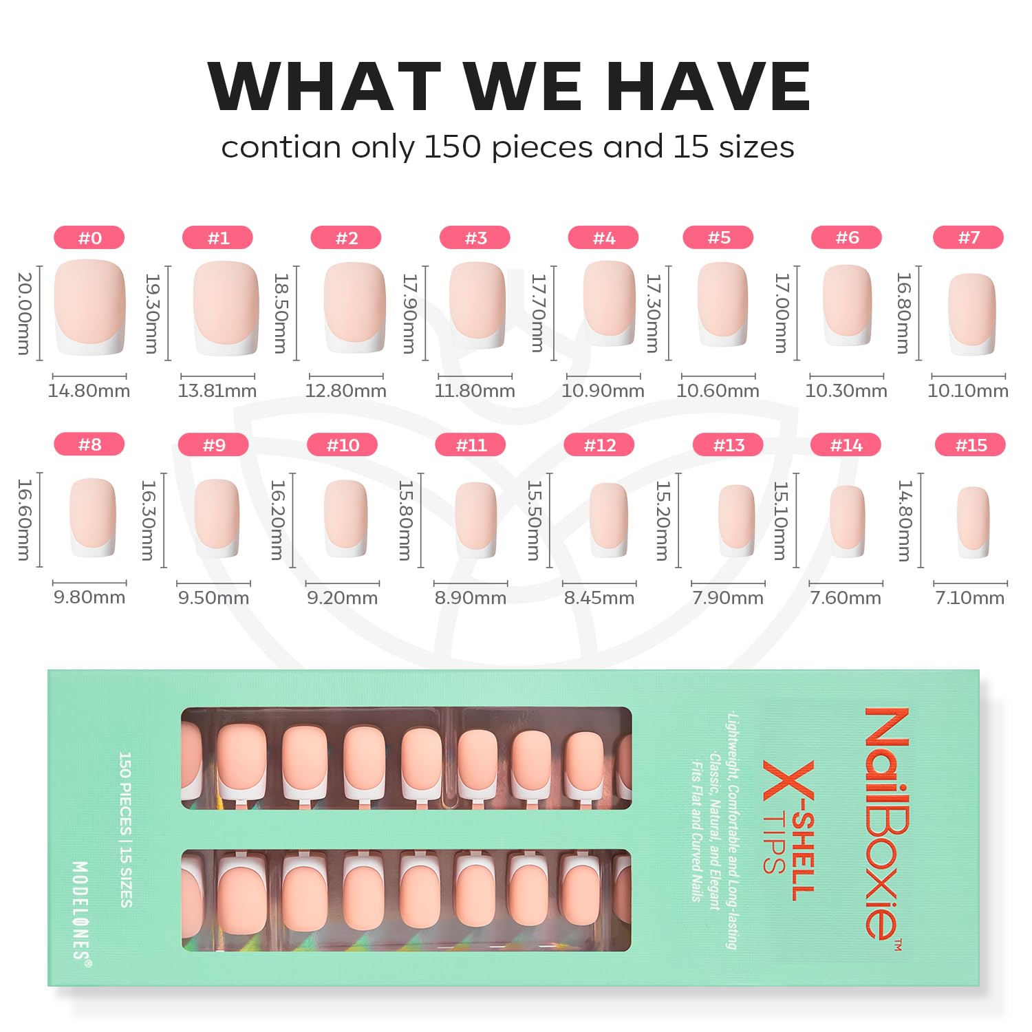 French Tip Nails & Gel Nail Glue