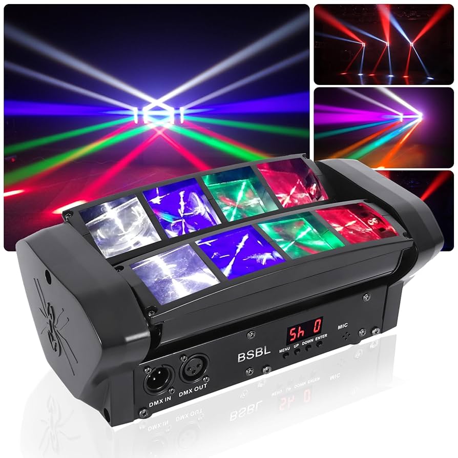 Amazon.com: BSBL RGBW Moving Head DJ Light LED Beam Light