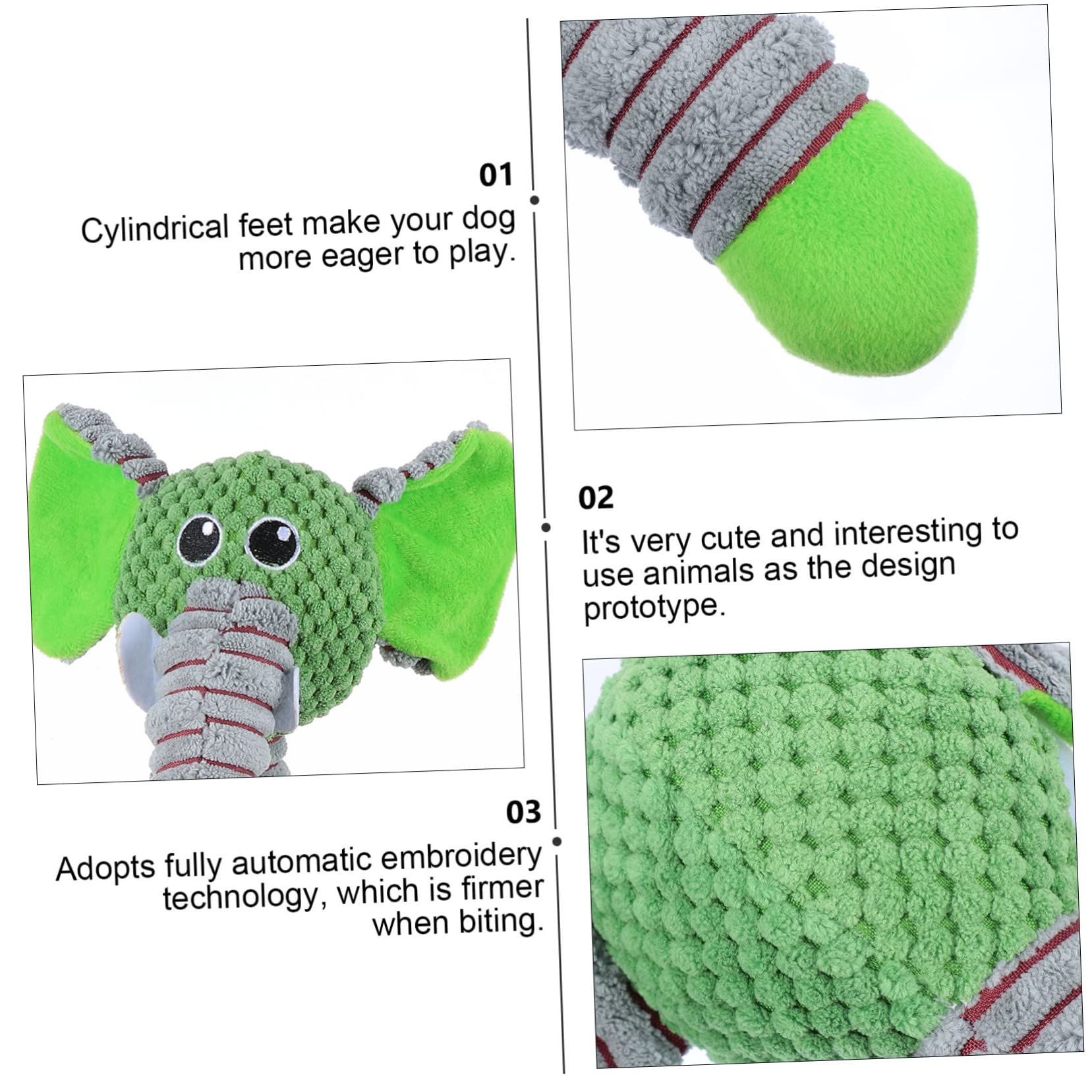 Housoutil 2piezas Juguete para Perros Masticable De Maíz para Cachorros y Perros Pequeños y Medianos Juguete Interactivo Squeaker Ayuda Limpiar Los Dientes y El Aburrimiento