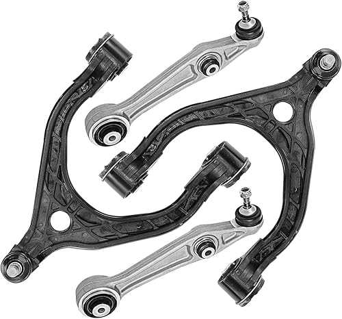 Miniatura 690 de Detroit Axle - Kit de brazos de control delanteros de 4 piezas para Chevrolet Aveo Aveo5 Pontiac G3 Wave Wave5 Suzuki Swift+, 2 brazos de control