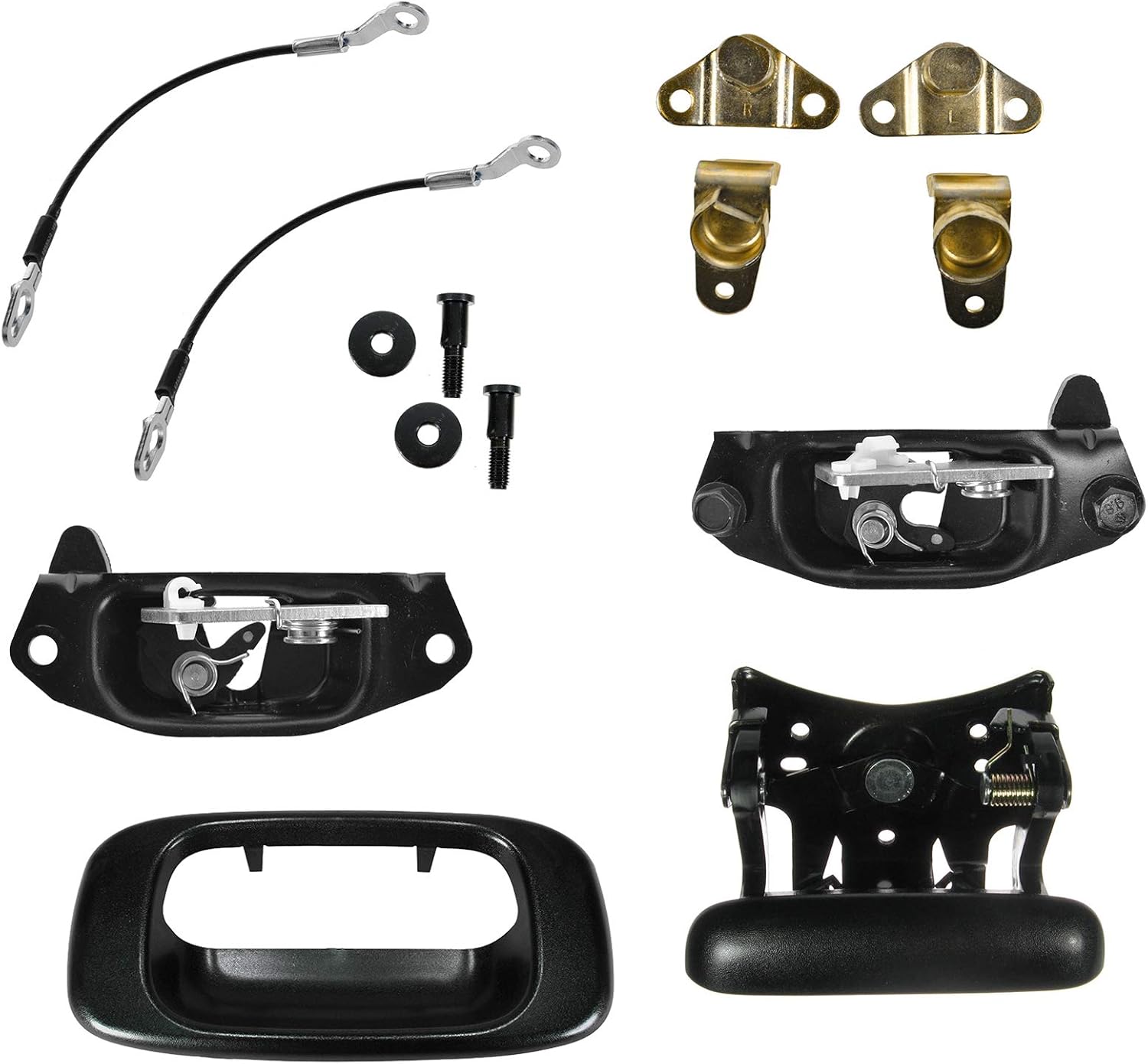 12 Piece GM Tailgate Rebuild Kit/Tail Gate Hinge/Latch