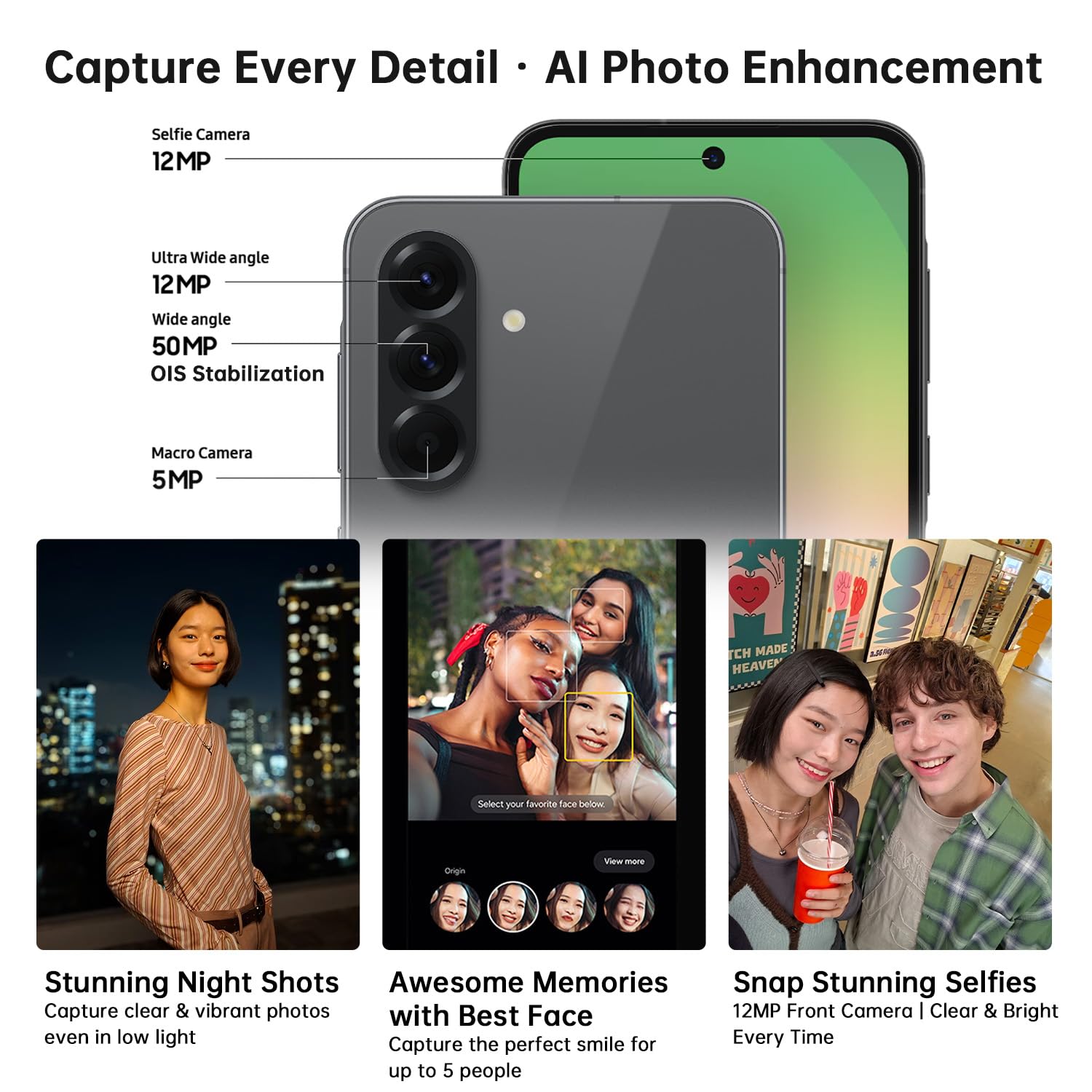 【SIMフリー】Galaxy A56 5G｜12/256GB｜ブラック【新品】 Amazon.com: Samsung Galaxy A56 5G 2025 | 256GB, 12GB, Dual SIM