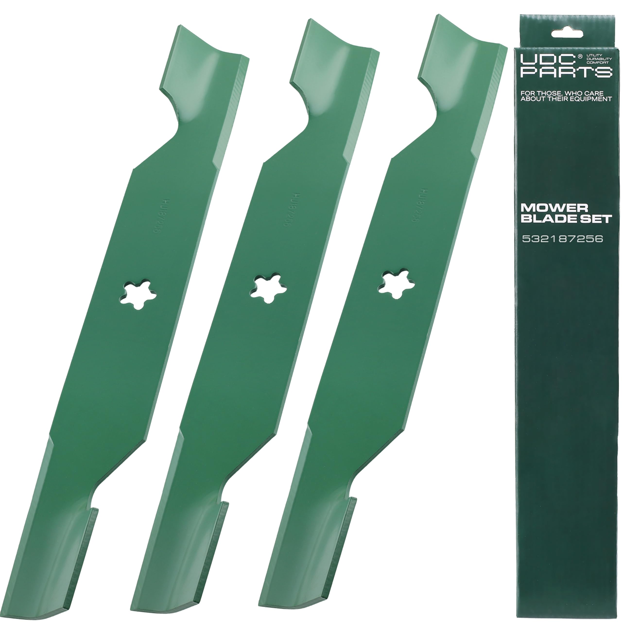 Amazon.com : UDC Parts 532187256 Mower Blades Replacement for Z254