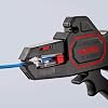 KNIPEX Automatic Insulation Stripper, 0.2-6 mm², with Fine Adjustment, Adjustable Length Stop, Wire Stripper, Wire Stripping Tool, 12 62 180