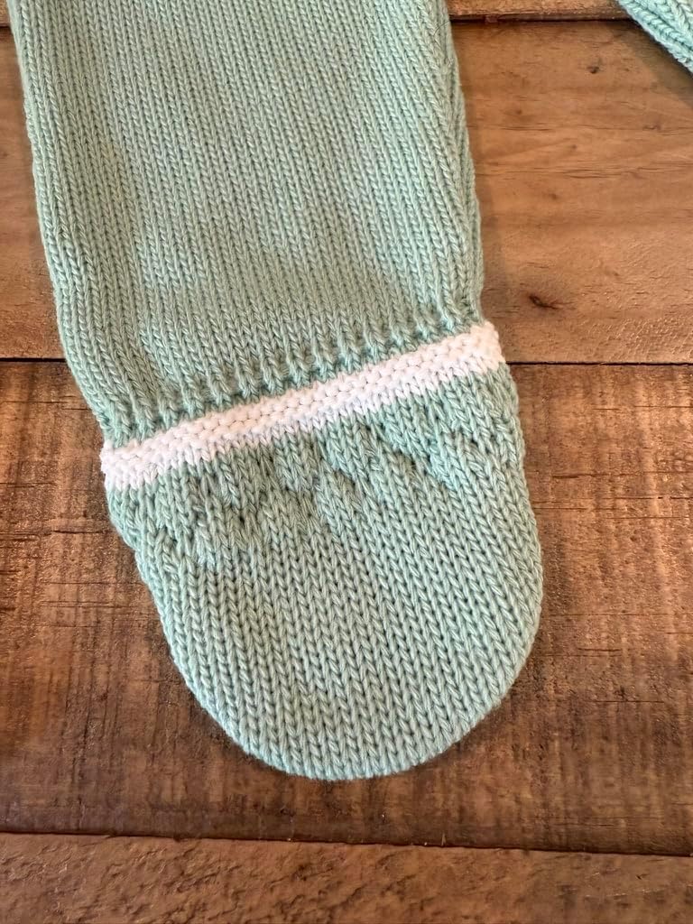 3-Piece Baby Knitted Set Sweater Footed Pants Hat Boys Girls Coming Home Newborn Outfit - Made in Spain