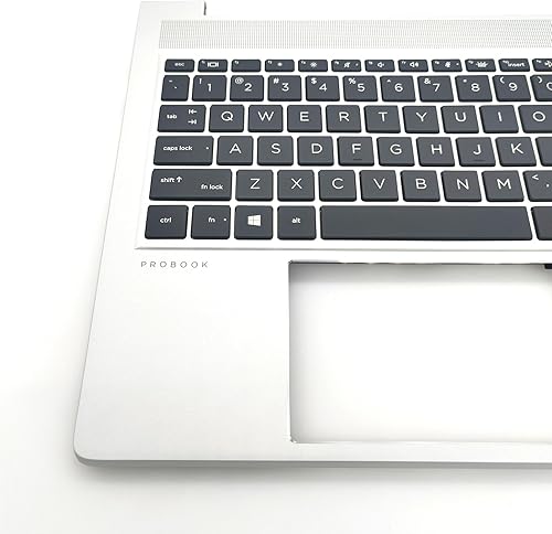 Miniatura 3 de Funda superior de repuesto para HP Probook 450 455 G9 Series Portátil Teclado retroiluminado Asamblea cubierta superior N01933-001 Plata