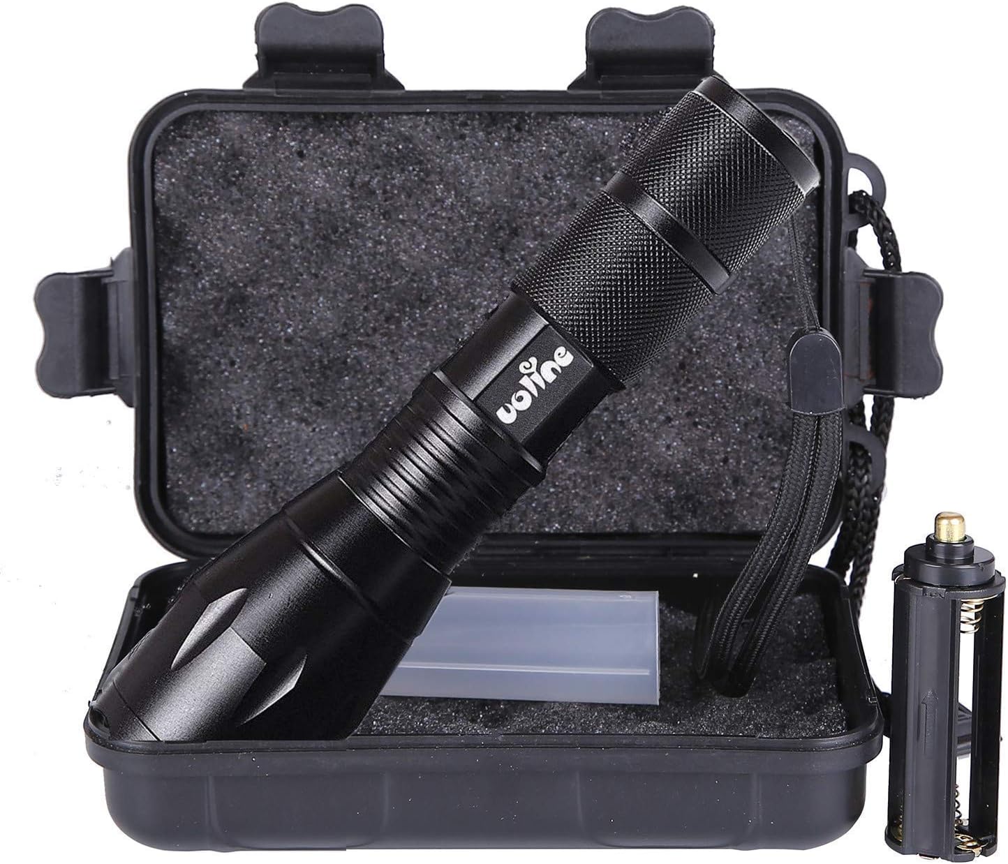 Foursevens ML-AE 1XCR123A 216-Lumen Mini 123/ML Cool White LED G2 Light, Black Finish