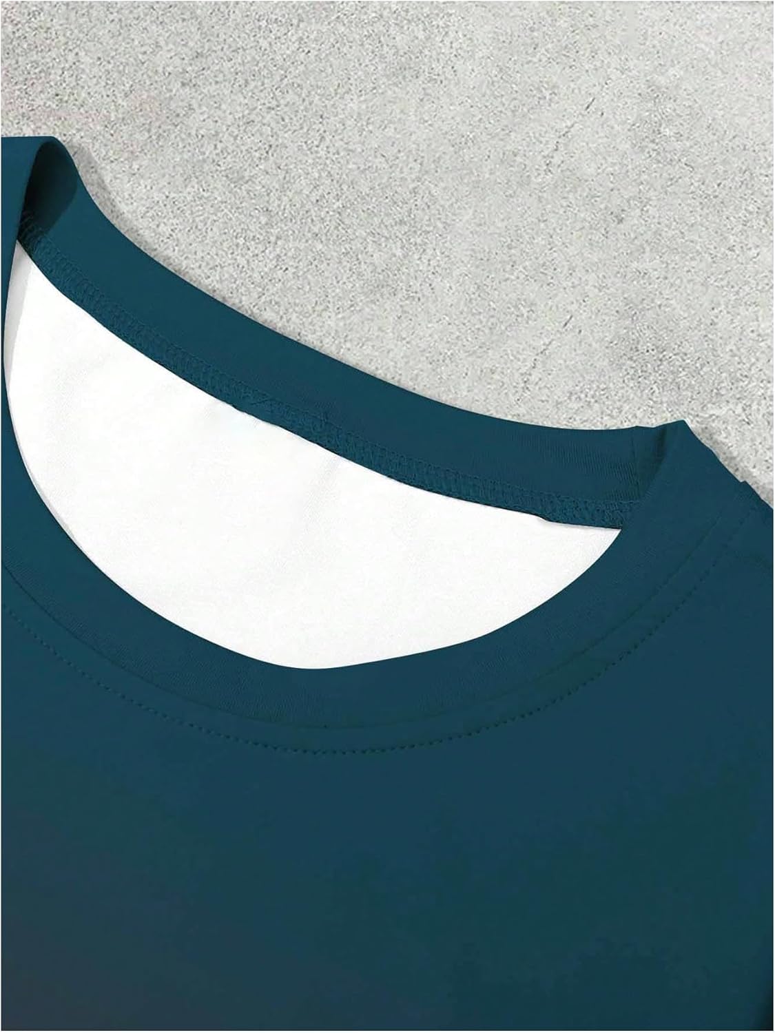 SOLY HUX Men's Summer 2 Piece Outfits Ombre Letter Graphic Short Sleeve Tee Tops and Shorts Set Tracksuit - Image 4