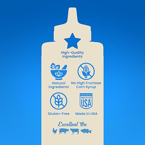 Miniatura 5 de Blues Hog Champions' Blend - Salsa de barbacoa - 1 galón (128 onzas)