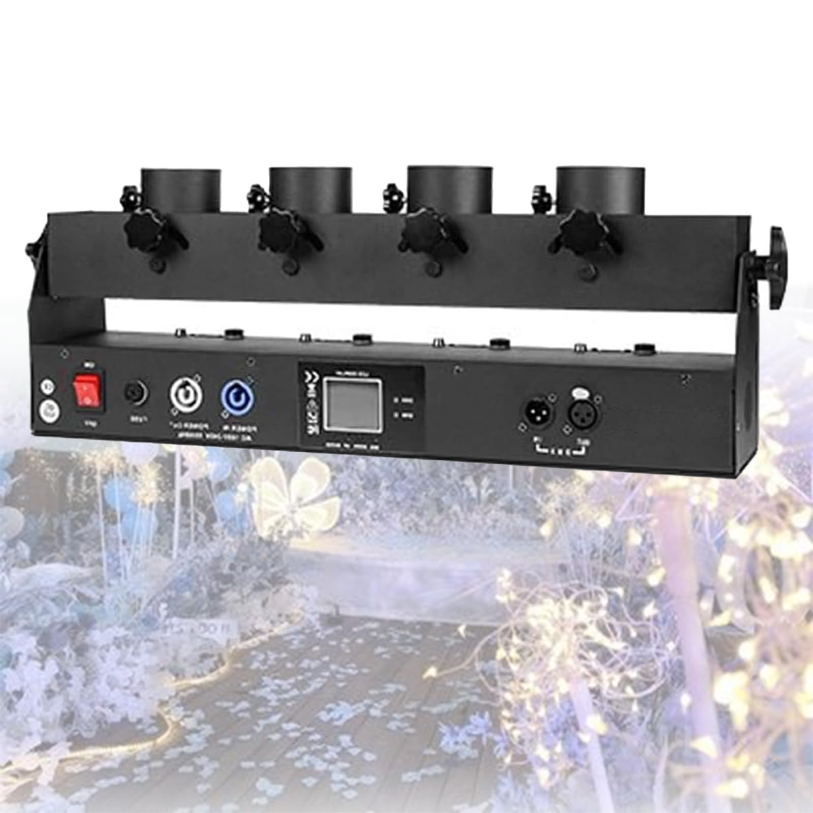 Lanceur De Confettis Professionnel Machine à Confettis éLectrique Avec TéLéCommande Pour SoiréE Dj, DiscothèQue, Mariage, ScèNe, Concert, éVéNement, Spectacle, NoëL