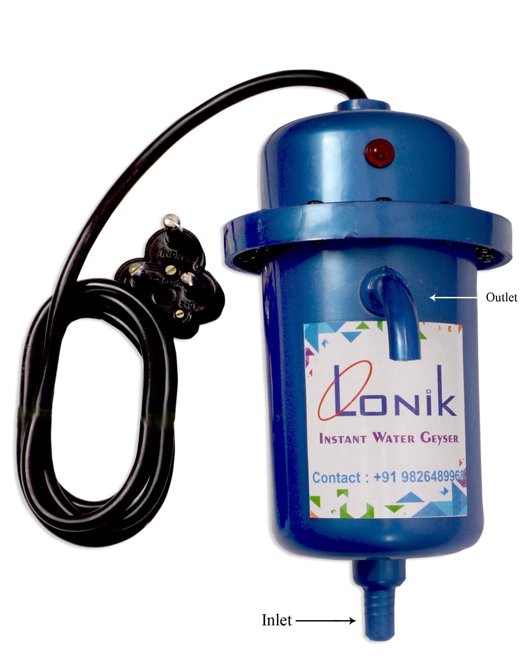 Buy (Renewed) Lonik Instant Water Geyser, Water Heater, Portable Water  Heater, Geysers Online at Low Prices in India - Amazon.in