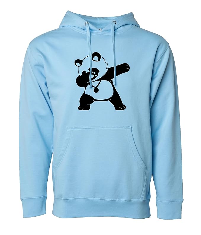 Dancing Panda Printed Unisex Hoodie | Pullover Sweatshirt | Warm Hoodie