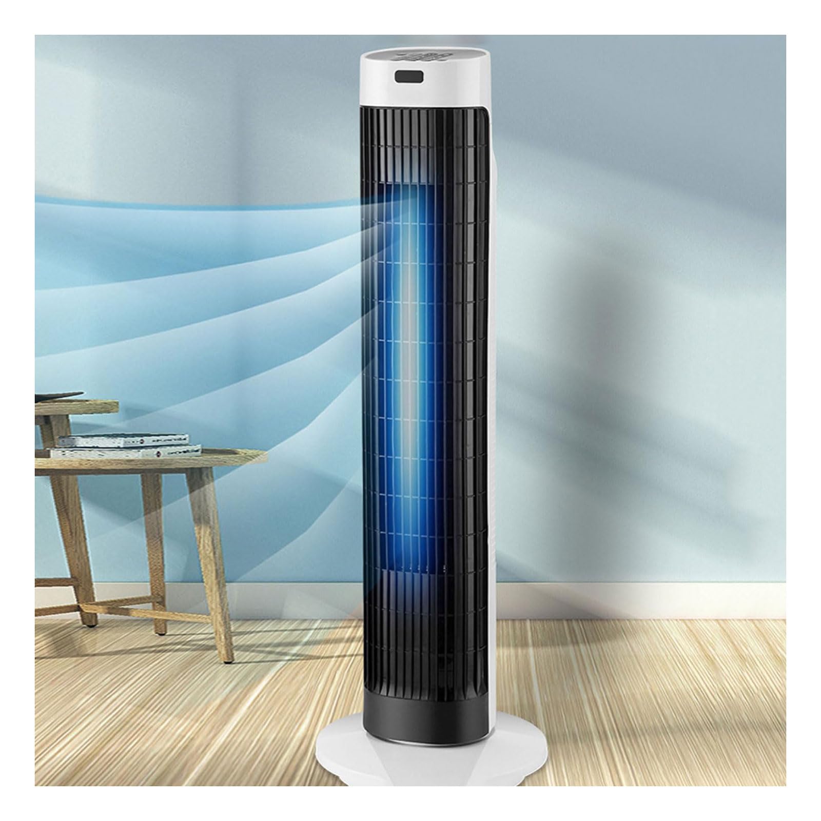 Ventilateur colonne sans pales sécurisé pour enfants et animaux avec modes