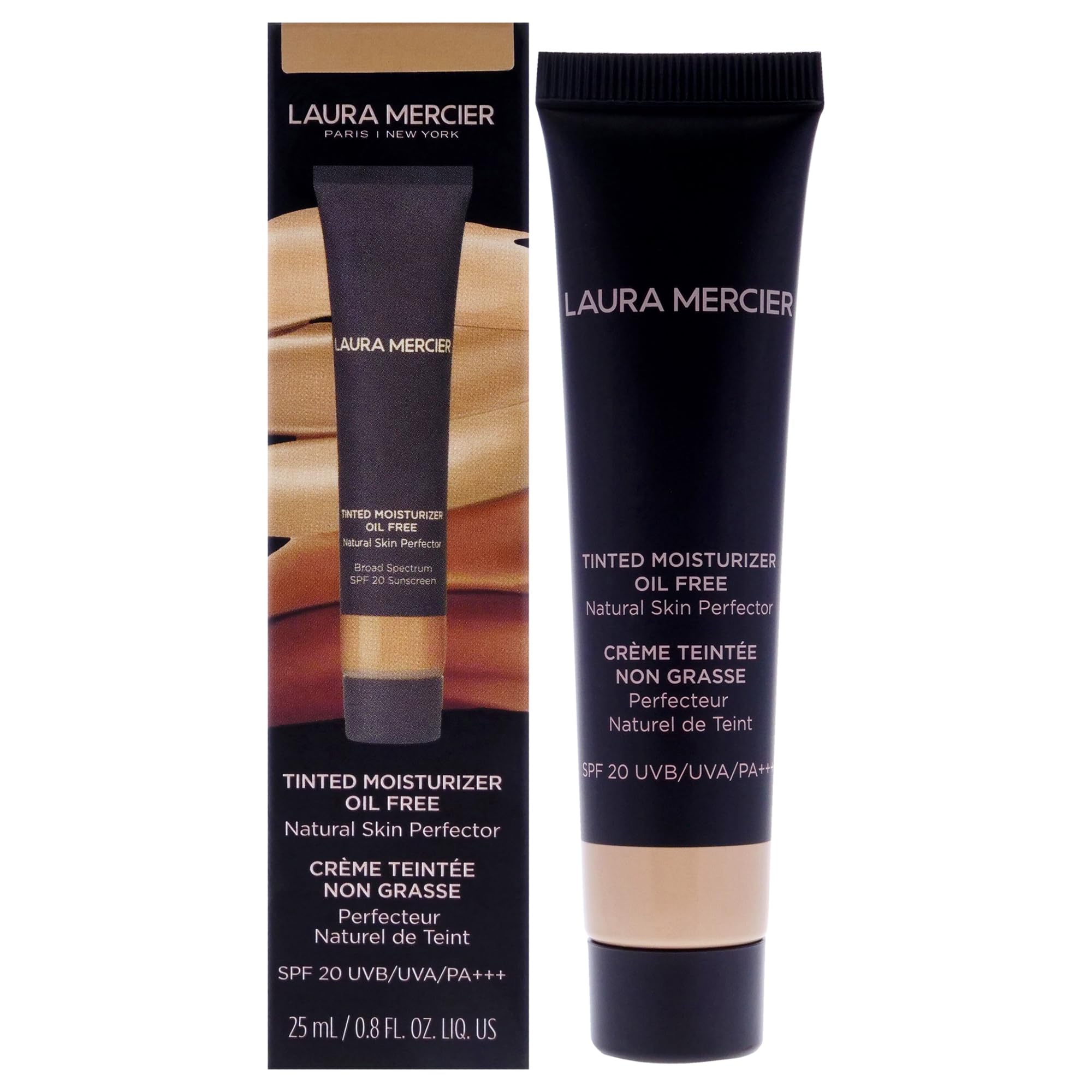 Tinted Moisturizer Oil Free Natural Skin Perfector Mini SPF 20-2W1 Natural by Laura Mercier for Women - 0.8 oz Foundation