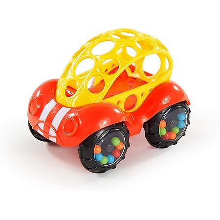 Amazon O Ball オーボール ラトル ロール レッドカー ベビー用ボール おもちゃ Amazon O Ball オーボール ラトル ロール レッドカー ベビー用ボール おもちゃ