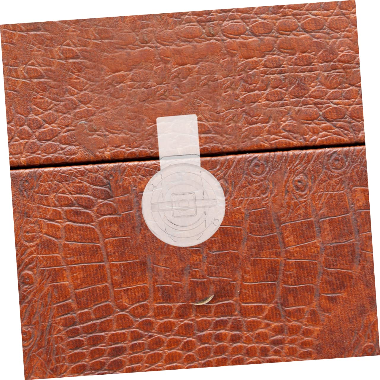 SOESFOUFU 8pcs Transparent Hinge Buckle Clear Lock Hasp Locks for Doors Clear Hinge Mini Locking Carabiner Transparent Locks Locking Hasp Door Buckle Transparent Lock Buckle Acrylic