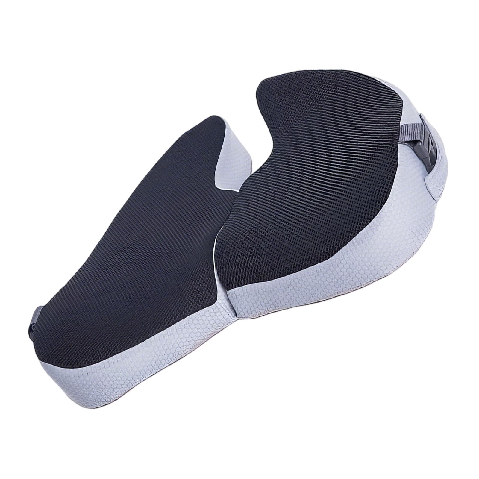 Coussin de siège de voyage ergonomique pliable contre le mal de dos au bureau et en voiture