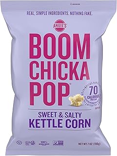 Angie's Boomchickapop, Sweet And Salty Kettle Corn Popcorn, 7 Oz