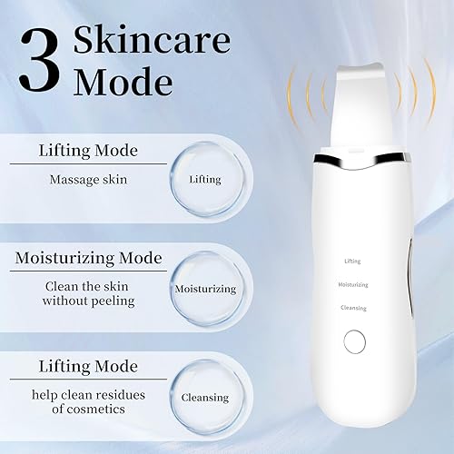 Miniatura 7 de Herramientas de eliminación de puntos negros, espátula facial, 3 modos, removedor de puntos negros y herramienta de limpieza de poros para limpieza