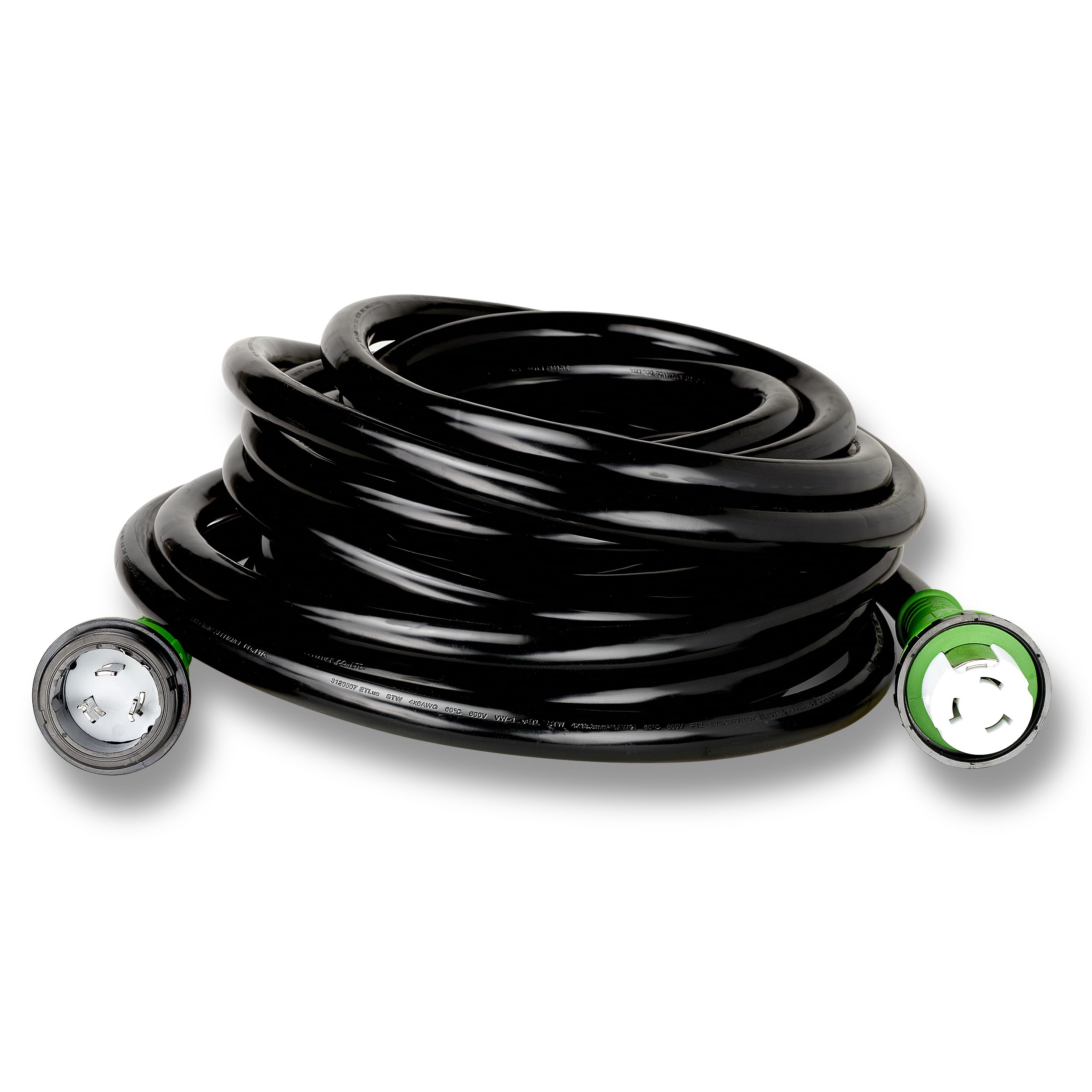 Amazon.com: 50 Amp Marine Shore Power Cord SS2-50P to SS2-50R - 50