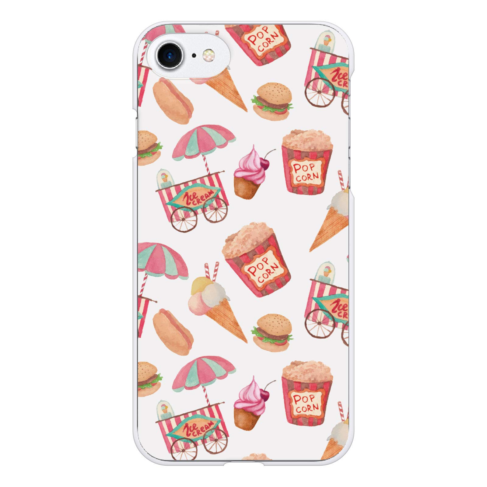 Amazon Co Jp Ruuu シンプルスマホ3 509sh ハード スマートフォン スマホ ケース カバー 水彩 アイスクリーム ポップコーン アイス スイーツ ハンバーガー ケーキ かわいい 可愛い ゆめかわ 家電 カメラ