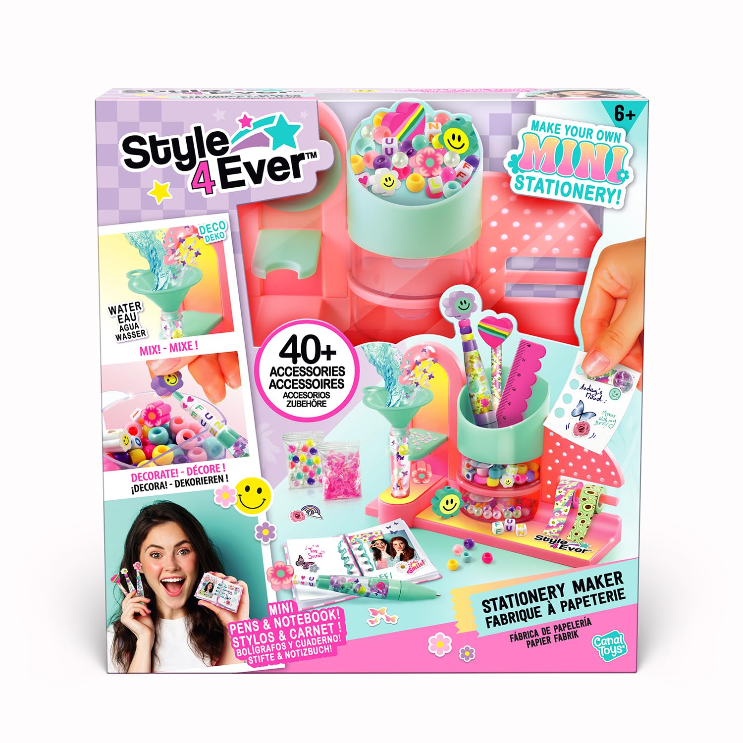 Style 4 Ever Stationery Maker | Studio długopisów i ołówków | stwórz własne mini artykuły pa, dostosuj własne akcesoria, idealne na powrót do szkoły