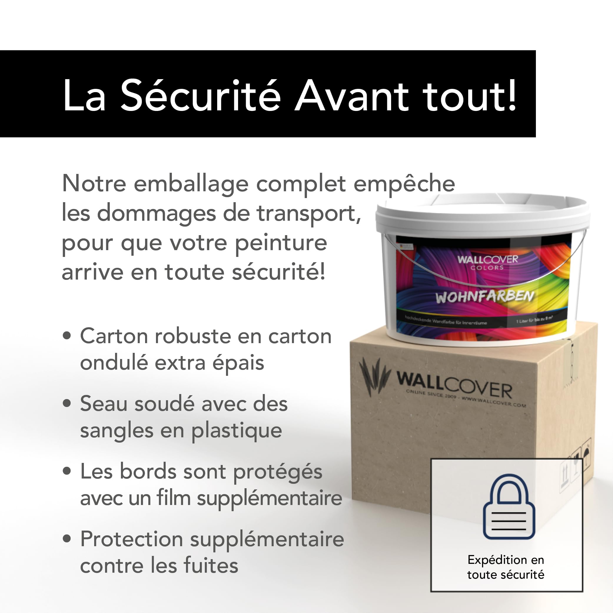 WALLCOVER Peinture murale de qualité supérieure | Vert Sauge | 2.5L = 20m² | Pour les intérieurs à très haut pouvoir couvrant (classe 1) | Finition mate | Fabriquée en Allemagne