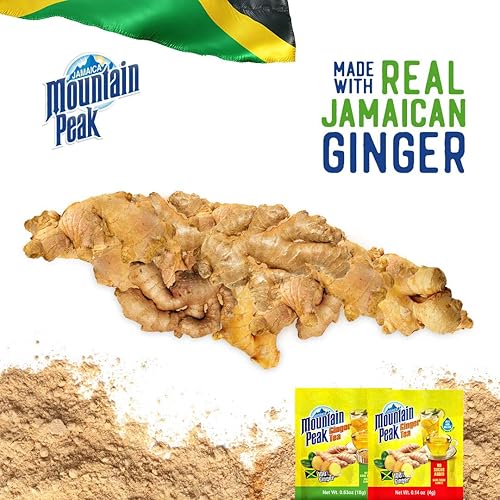 Miniatura 2 de Jamaica Mountain Peak Té de jengibre original, endulzado, 1.98 onzas (paquete de 3)