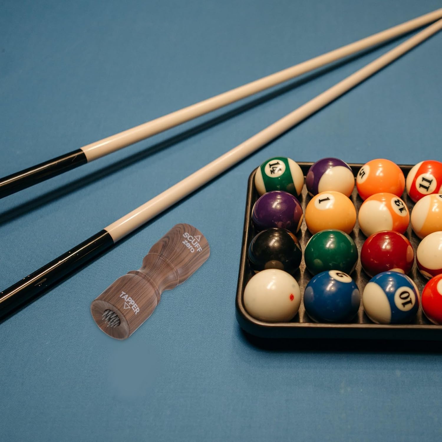 Snooker Pool Tip Re Tool Advanced Needle Mechanism for Quick Tip Restoration Compatible with Billiard