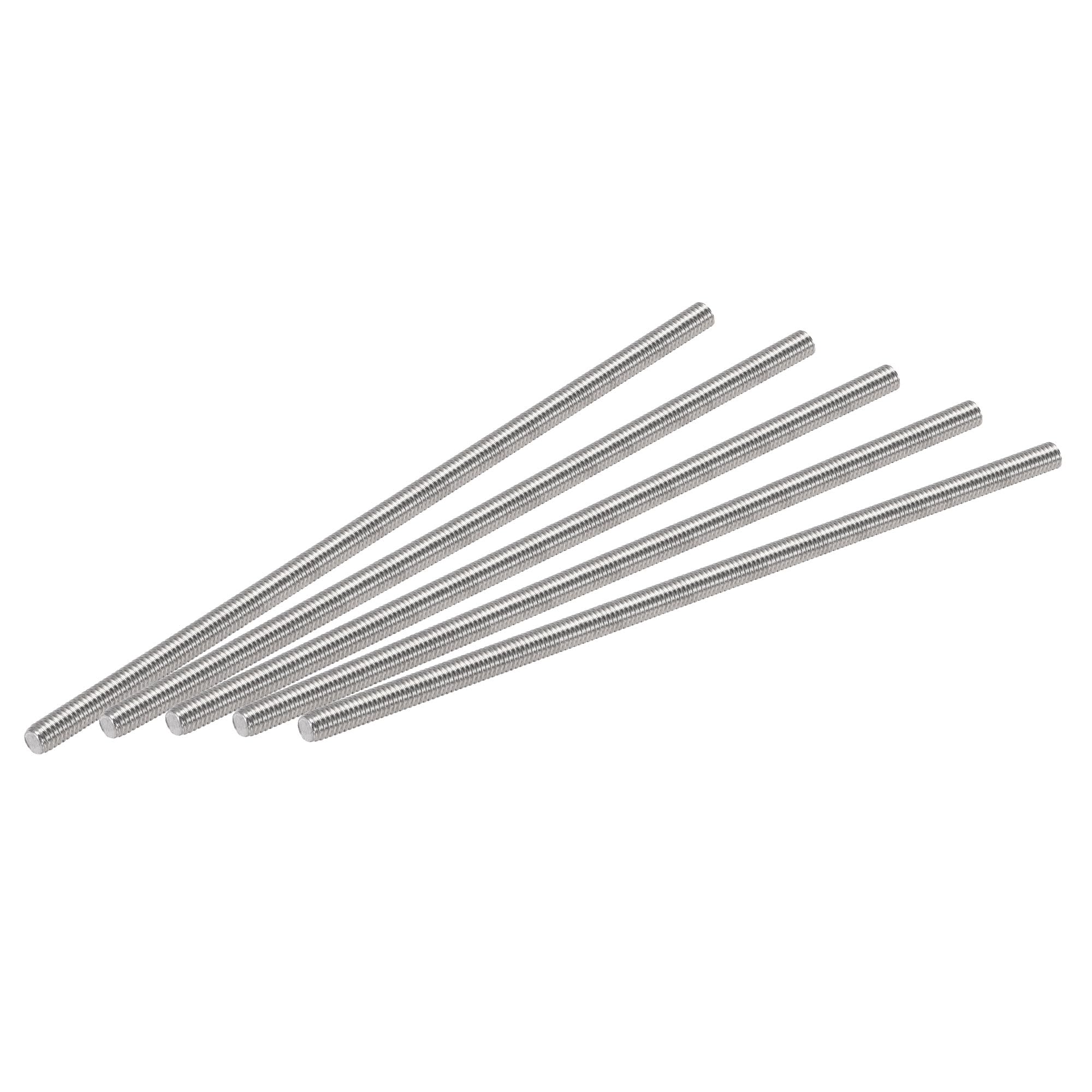304 Stainless Steel Threaded Rods - M3 x 350mm -17 304 Stainless Steel Threaded Rods - M3 x 350mm -17