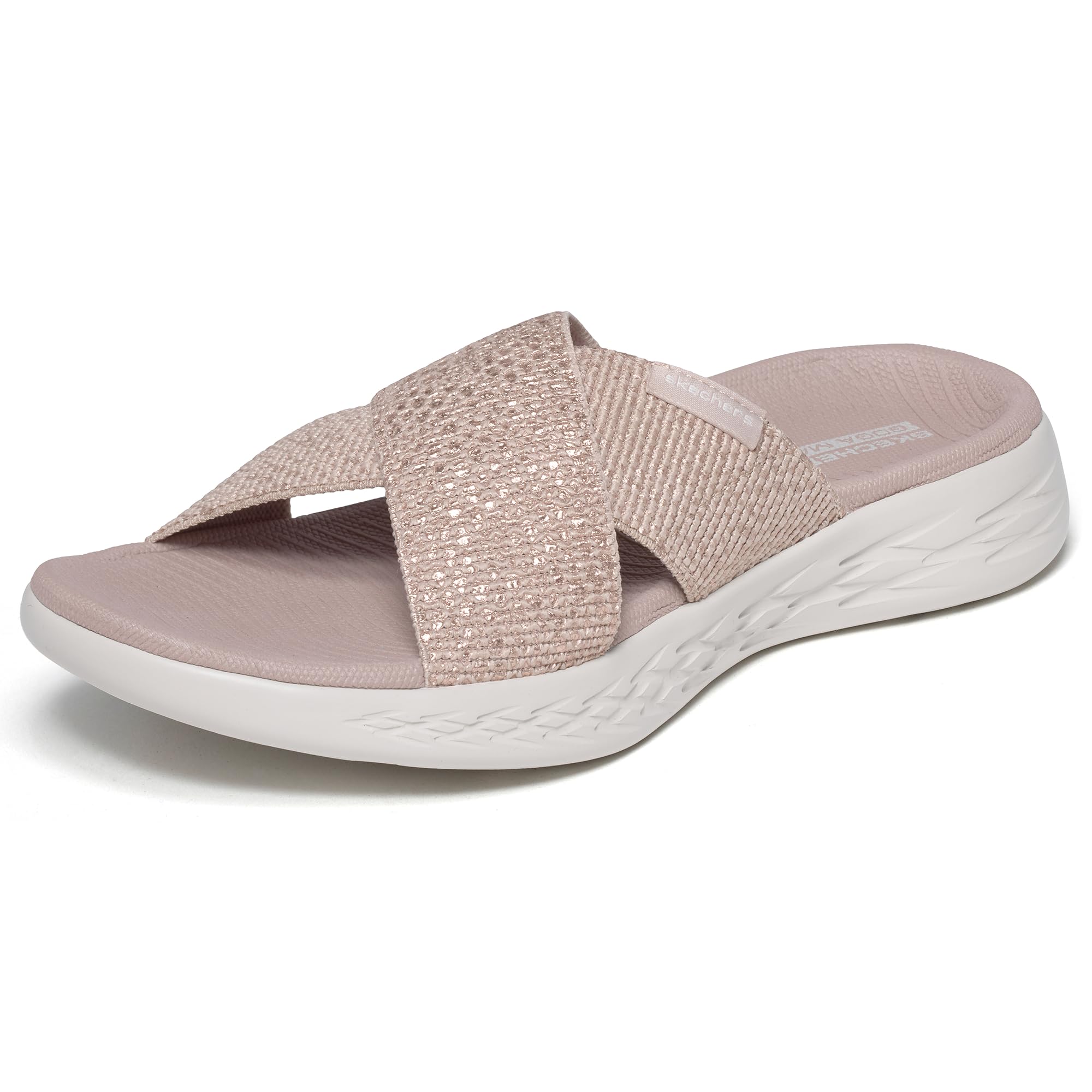 Skechers Women's On-The-Go 600 Glistening, Gold, 8 UK