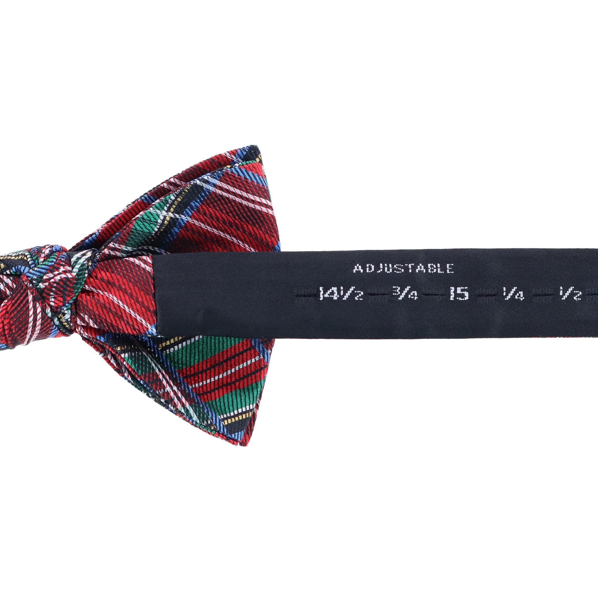 Trafalgar Papillon da uomo in seta scozzese Nicholas Tartan