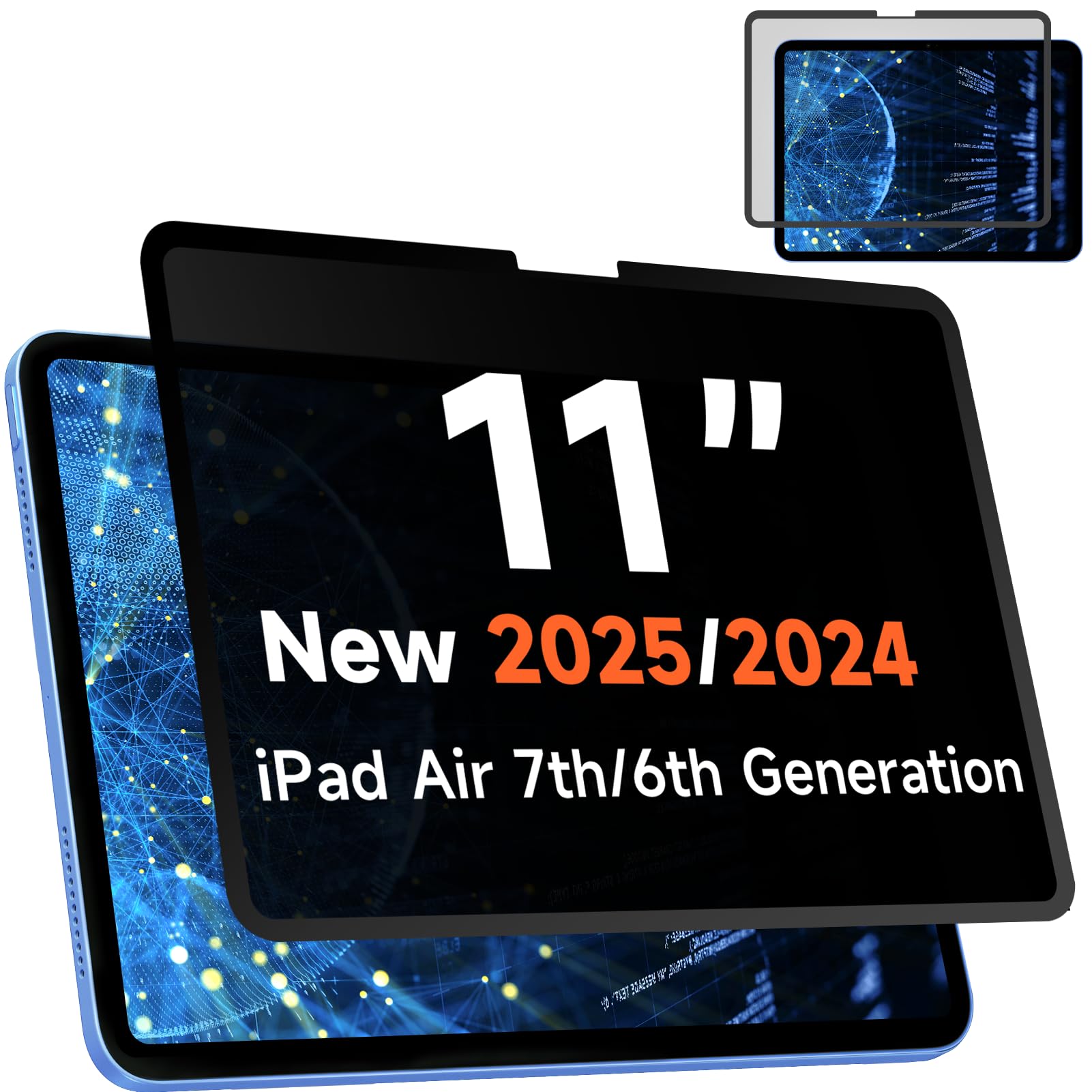 Amazon.com: Upgrade Privacy Screen Protector for iPad Air 11