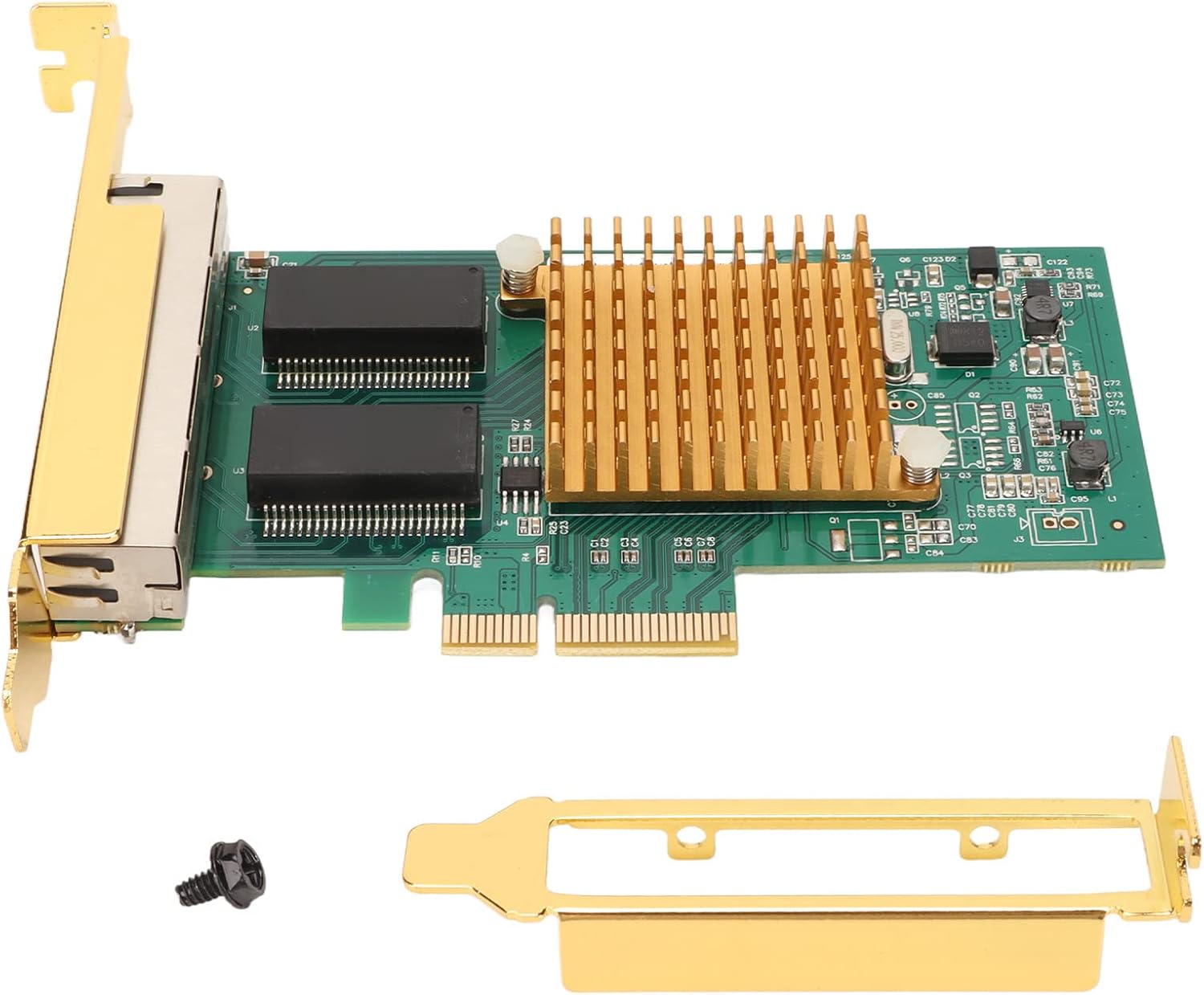 Yoidesu PCI E Gigabit Card, 4 Port RJ45 PCI