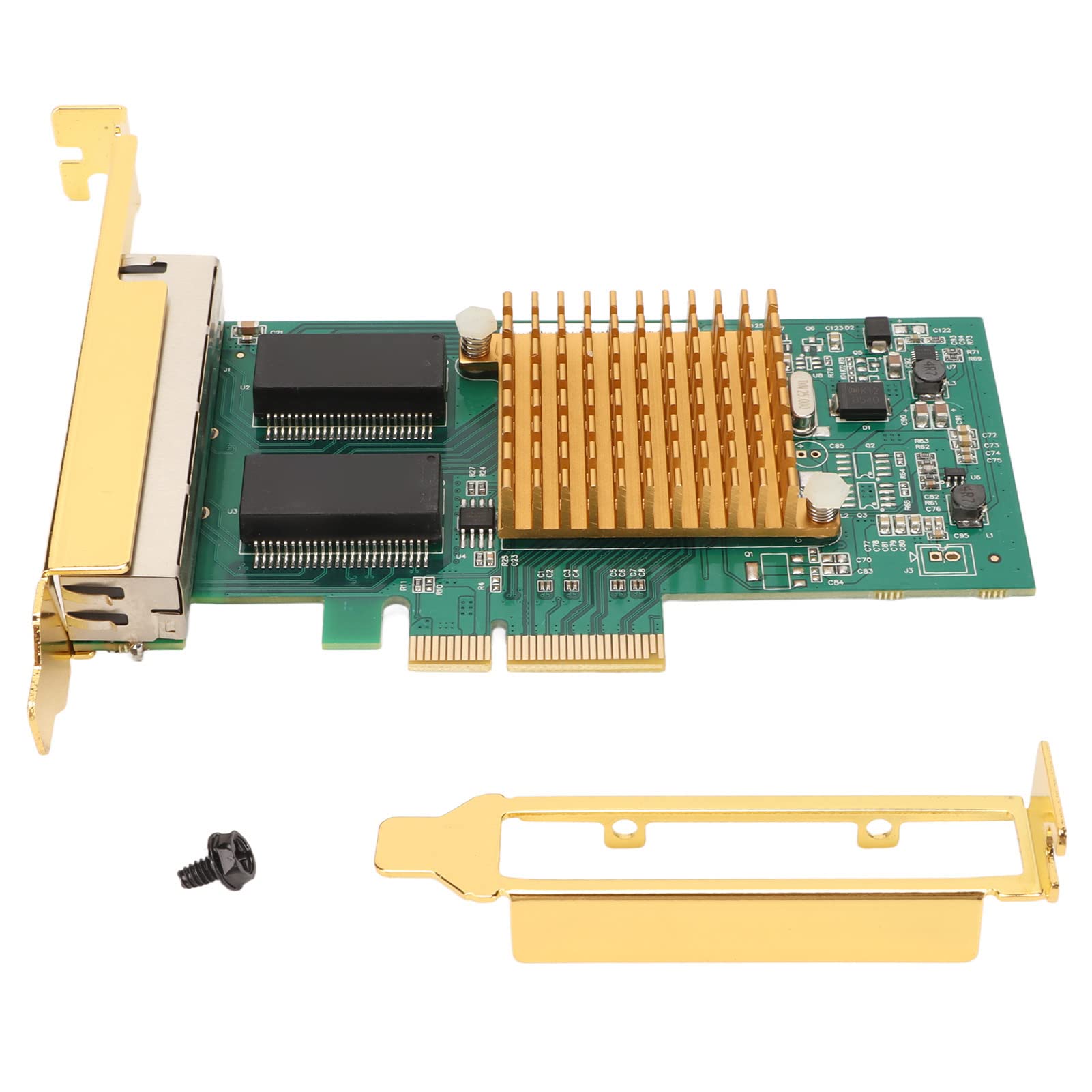Carte Ethernet PCI E Gigabit, Adaptateur Réseau 4 Ports Haute