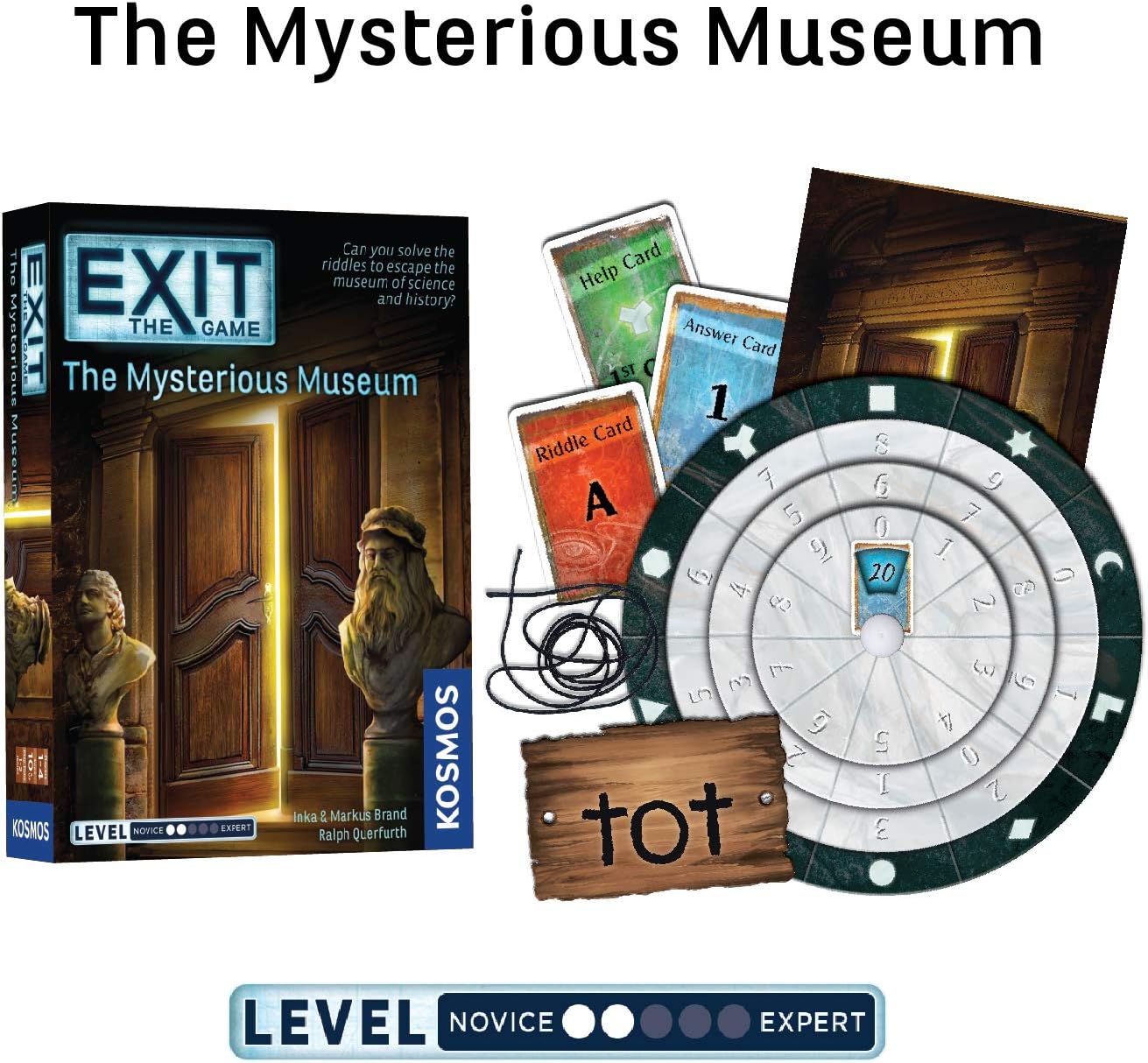 EXIT: The Game 4-Pack Escape Room Bundle | Season 3 | Dead Man on the Orient Express | Sinister Mansion | Sunken Treasure | Mysterious Museum | Family-Friendly, Cooperative Game | 1 to 4 Players