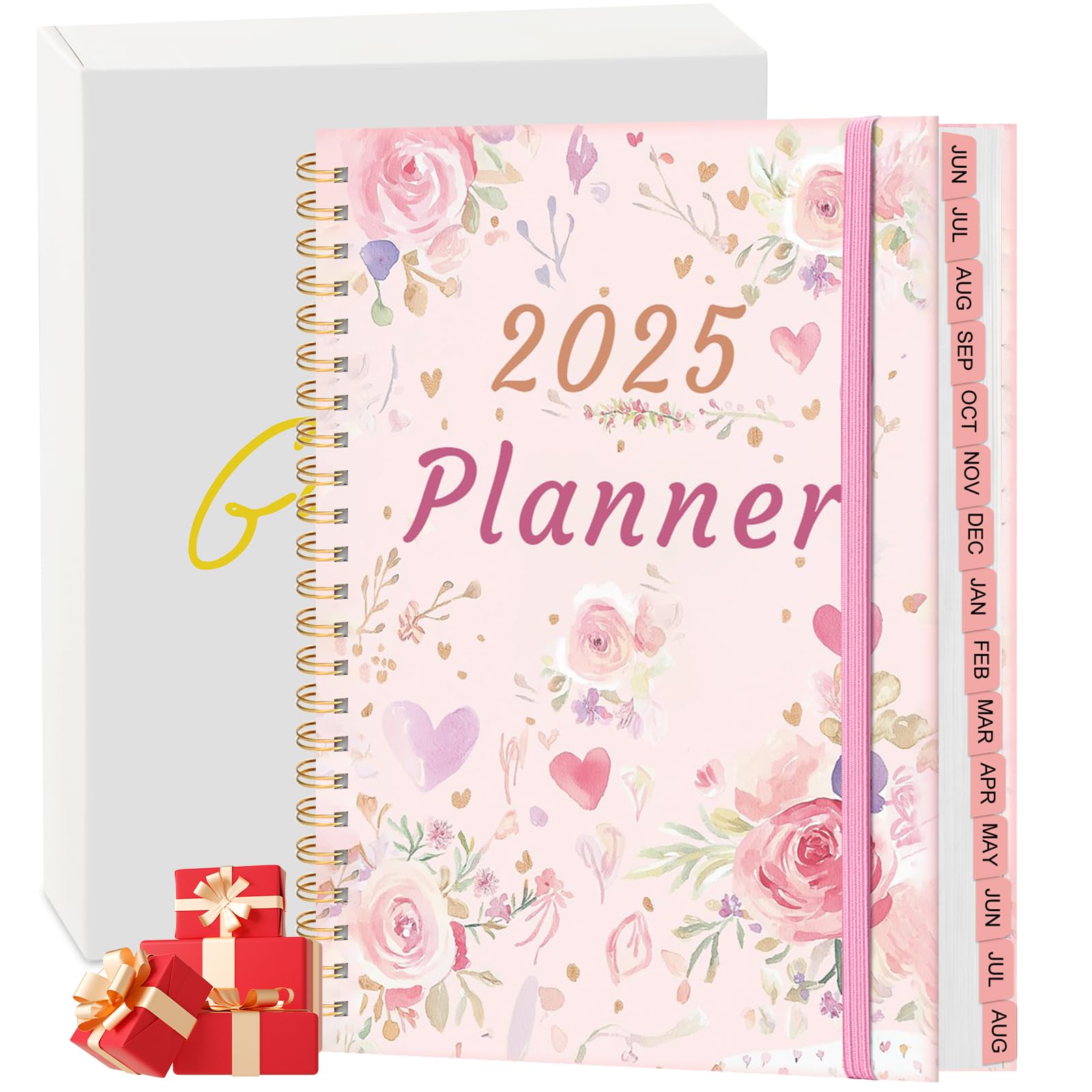 2026 Planner for Women - Weekly and Monthly Planner 2025-2026, Use Now Through Aug 2026, Daily Academic Calendar Planner Book, with Inner Pocket Gift