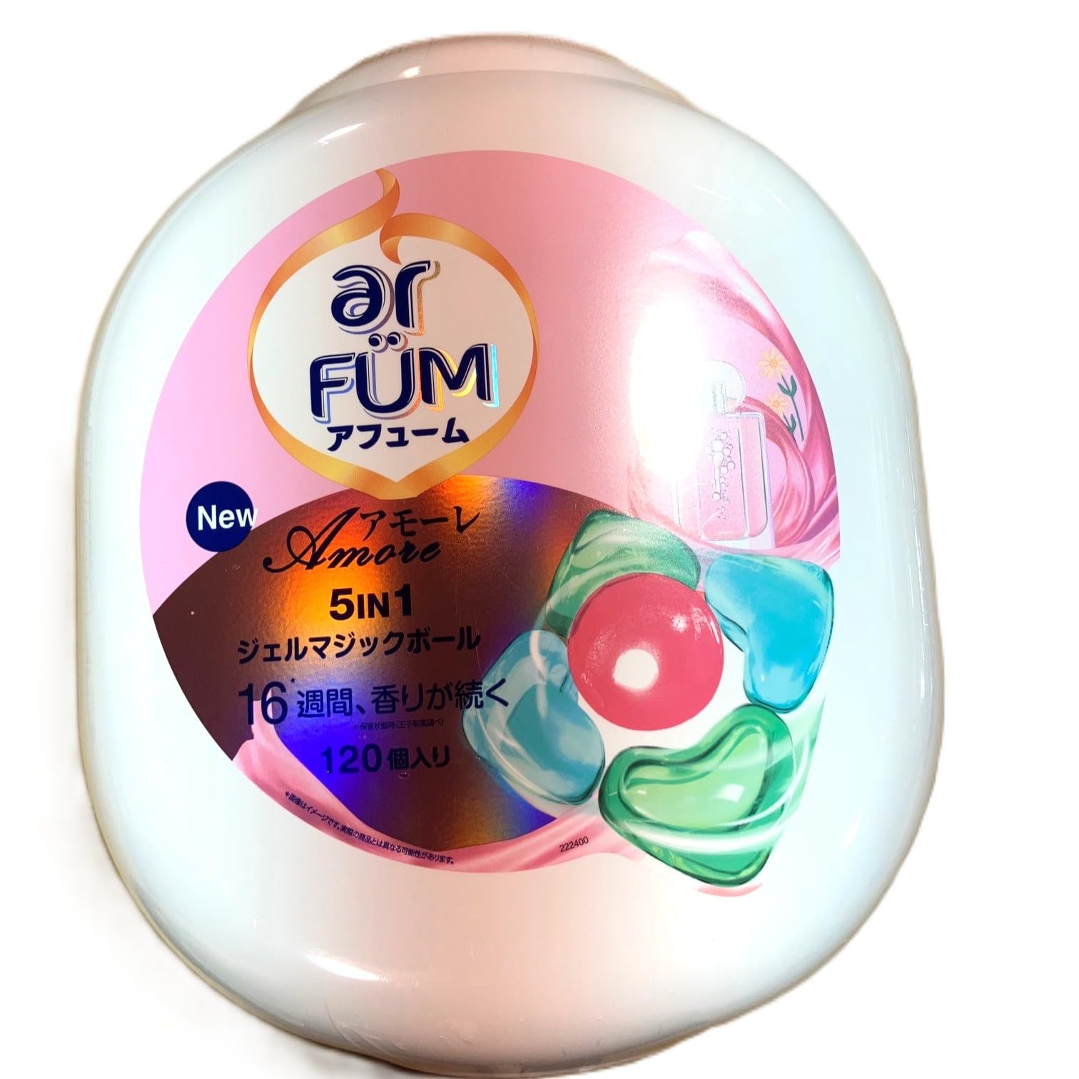 ar FUM アフューム アモーレ ジェルマジックボール 120個入りx3 Amazon.co.jp: アフューム アモーレ 5-in-1 ジェルマジックボール, 16